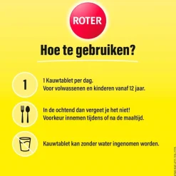 Roter Vitamine C 500 mg Kauwtabletten