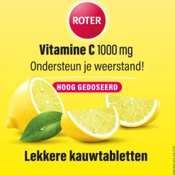 Roter Vitamine C 1000 mg Sterk Kauwtabletten
