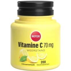 Roter Vitamine C 70mg Citroen Kauwtabletten