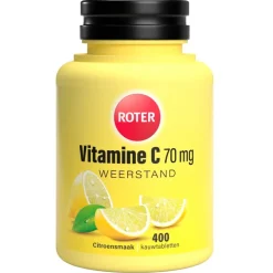 Roter Vitamine C 70mg Citroen Kauwtabletten