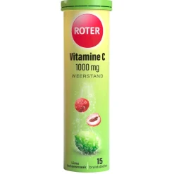 Roter Vitamine C 1000mg Lime Lychee Bruistabletten