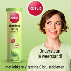 Roter Vitamine C 1000mg Lime Lychee Bruistabletten