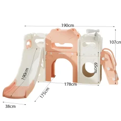 Russle Speeltoestel Kasteel XL met Glijbaan