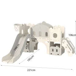 Russle Speeltoestel Kasteel XL met Glijbaan