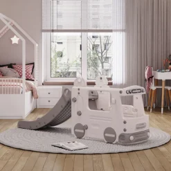 Russle Speeltoestel Peuter Busje met Glijbaan