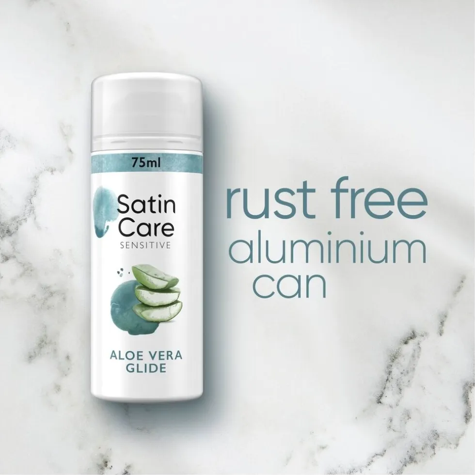 Satin Care Scheergel voor de Gevoelige Huid