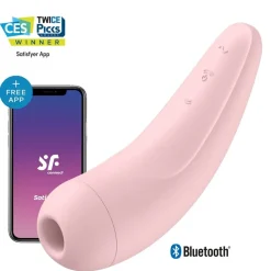 Satisfyer Curvy 2+ Air Pulse Stimulator + Vibration Vibrator