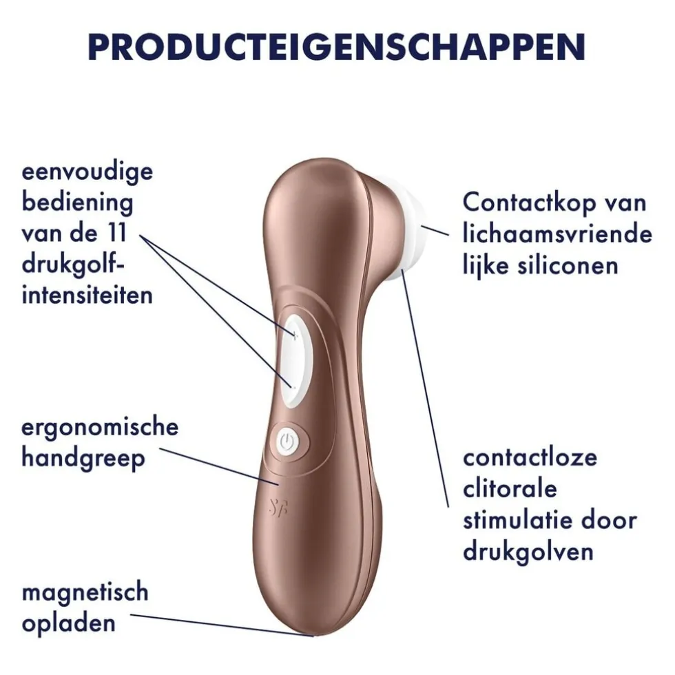 Satisfyer Pro 2 Air Pulse Stimulator Vibrator