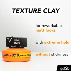 Schwarzkopf Got2b I Styler Texture Clay