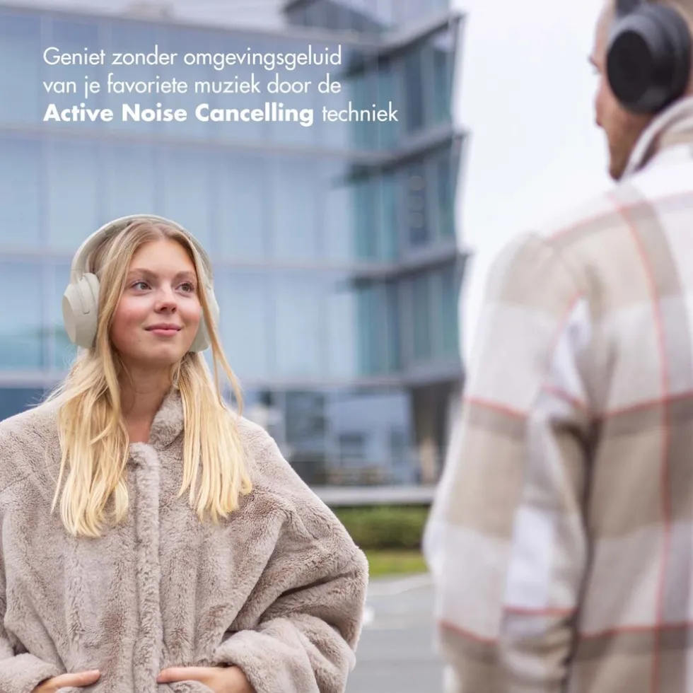 Selencia Urban Play Draadloze Bluetooth Koptelefoon met Active Noise Cancelling