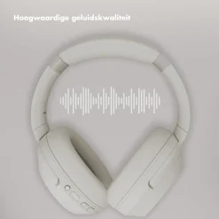 Selencia Urban Play Draadloze Bluetooth Koptelefoon met Active Noise Cancelling