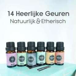 SensaHome Etherische Oliën 14 stuks 100% puur en natuurlijk