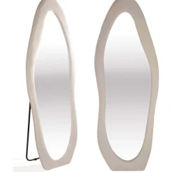 SensaHome Gestoffeerde Staande Spiegel Shaped