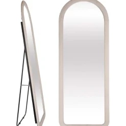 SensaHome Gestoffeerde Staande Spiegel Oval