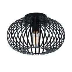 SensaHome Plafondlamp Industrieel Plafonnière van Metaal Retro Wire Kooi Design