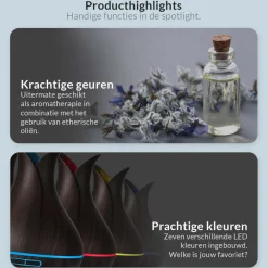 SensaHome ZEN400 Aroma Diffuser Inclusief Etherische Oliën