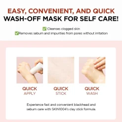 SKIN1004 Madagascar Centella Poremizing Quick Clay Stick Mask