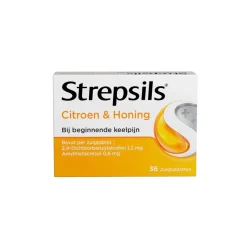 Strepsils Citroen & Honing Zuigtabletten