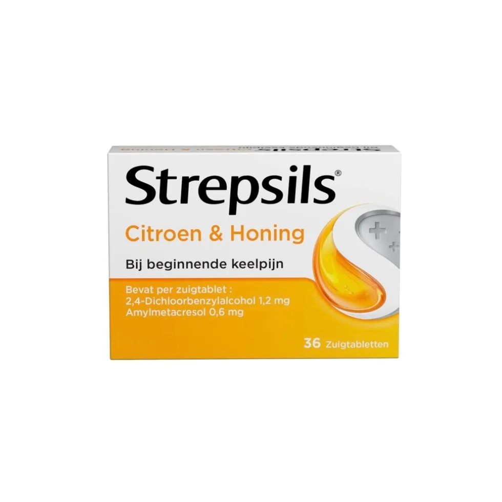 Strepsils Citroen & Honing Zuigtabletten