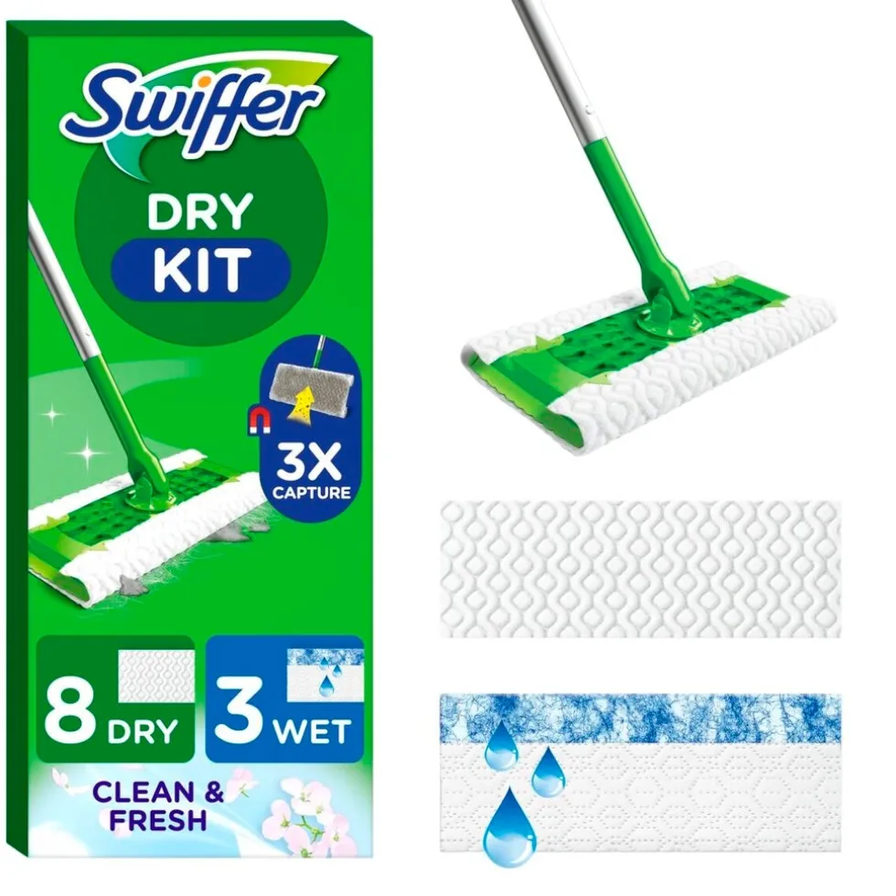Swiffer Vloerreiniger Dry & Wet Starterskit
