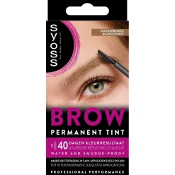 Syoss Brow Tint Donkerblond Permanente Wenkbrauwverf