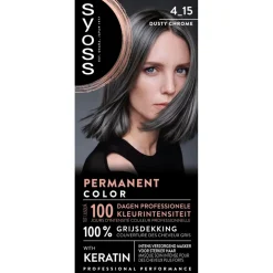 Syoss Metallic Shine 4-15 Dusty Chrome Haarkleuring