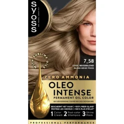 Syoss Oleo Intense 7-58 Cool Beige Blond Haarkleuring