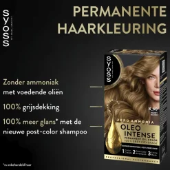 Syoss Oleo Intense 8-60 Honingblond Haarkleuring