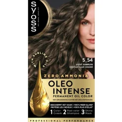 Syoss Oleo Intense 5-54 Licht Asbruin Haarkleuring