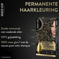 Syoss Oleo Intense 5-54 Licht Asbruin Haarkleuring
