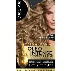 Syoss Oleo Intense 8-50 Natuurlijk Asblond Haarkleuring