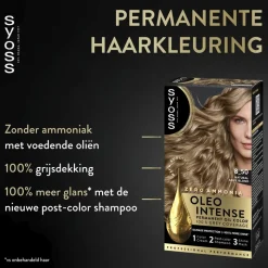 Syoss Oleo Intense 8-50 Natuurlijk Asblond Haarkleuring
