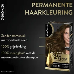Syoss Oleo Intense 5-92 Stralend Rood Haarkleuring