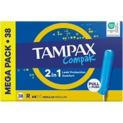 Tampax Compak Regular Tampons