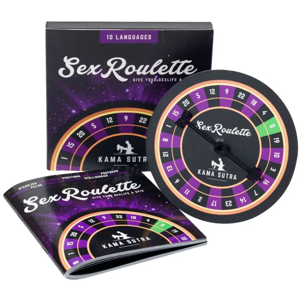 Tease & Plaease Sex Roulette Kamasutra Spel voor Koppels