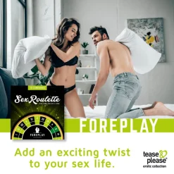 Tease & Please Sex Roulette Foreplay Spel voor Koppels