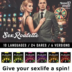 Tease & Please Sex Roulette Foreplay Spel voor Koppels
