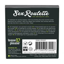 Tease & Please Sex Roulette Foreplay Spel voor Koppels
