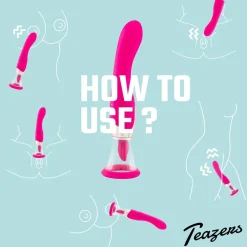 Teazers Pleasure Pump Met G-Spot Vibrator