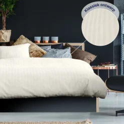 Ten Cate 100% Katoensatijnen Eenpersoons Dekbedovertrek