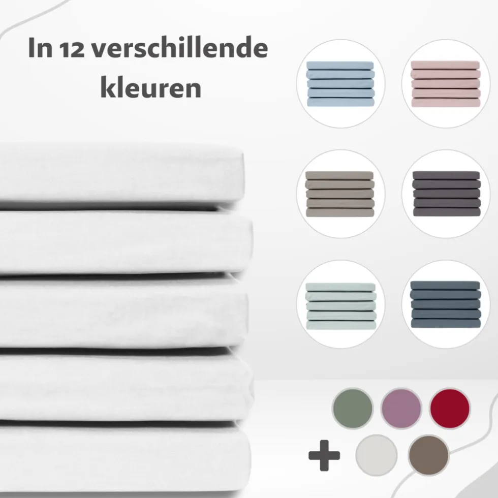 Ten Cate 100% Katoensatijnen Hoeslaken