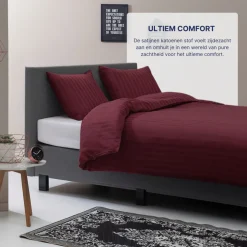 Ten Cate 100% Katoensatijnen Eenpersoons Dekbedovertrek