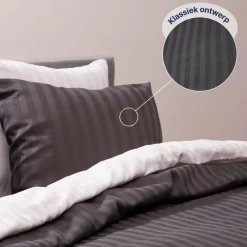 Ten Cate 100% Katoensatijnen Eenpersoons Dekbedovertrek