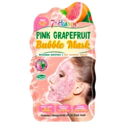 7th Heaven Pink Grapefruit Bubble Sheet Mask