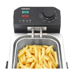 Tomado TDF3000S Frituurpan Koude zone friteuse 3 liter inhoud