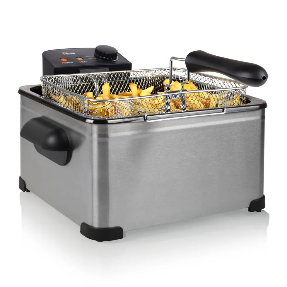 Tristar FR-6949 Friteuse met 1 Grote en 2 Kleine Friteusemande