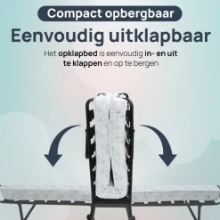 Troonz Opklapbed Morena Inclusief Hoofdkussen