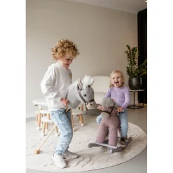 Tryco Milo Bruin Stokpaard met Geluid