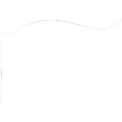 Tryco Wit Piekstok voor Klamboe met Voet