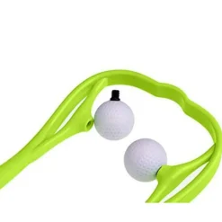 UNIQ Nek‑ & Schoudermassager – Handmatige Triggerpoint Roller, Verstelbaar, Groen